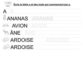 Aperçu - Feuilles d'exercices - Kit pédagogique : Rentrée des classes maternelles - Page 2