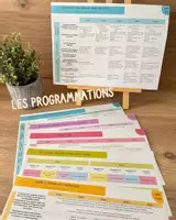 Aperçu - Outils du professeur - PROGRAMMATIONS PS MS GS - 2025 ⭐️ - Page de couverture