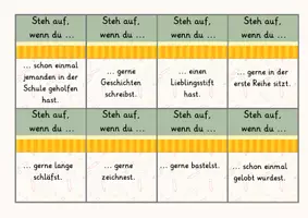 Vorschau - Spiele - Kennenlernspiel, Spiel für zwischendurch - Steh auf, wenn ... - Seite 3