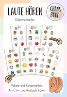 Vorschau - Spiele - Laute hören - Klammerkarten (Vokale und Konsonanten) - Deckblatt