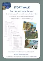 Aperçu - Feuilles d'exercices - STORY WALK - One, two, let's go to the zoo! - Page de couverture