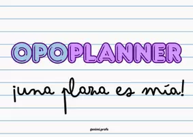 Vista previa - Para docentes: organización, planificación y formación - OPOPLANNER - Portada