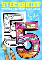 Vorschau - Arbeitsblätter - Ausblick auf die 5. Klasse - Kreatives Schreiben zum Schulstart in der Mittelstufe - Deckblatt