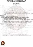 Vista previa - Unidades / Secuencias / Situaciones de Aprendizaje - Actividades sobre valores y atención educativa, basadas en la película "Bichos" - Portada