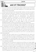 Vorschau - Arbeitsblätter - Die Methode des Frackings - "Chancen + Risiken" I Kl. 3-5 - Seite 3
