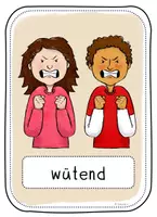 Vorschau - Bildkarten - Gefühle - Bild-Wort-Karten - Wortschatzkarten - Seite 2