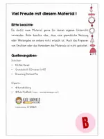 Vorschau - Mal- und Bastelvorlagen - Geburtstagskalender Dinoklasse - Seite 1