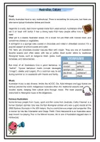 Vorschau - Arbeitsblätter - Australian Culture - sports and lifestyle - Seite 2