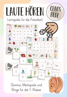 Vorschau - Spiele - Laute hören - Lernspiele für die Freiarbeit - Deckblatt