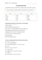 Vorschau - Arbeitsblätter - GL1 (Bayern) Unit 1 Mixed Grammar - Seite 2