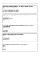anteprima - Quiz - Analizzare frasi complesse con pronomi riflessivi - Quiz - Pagina 2