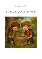 Vorschau - Arbeitsblätter - 🌉 Lesespur „Das Rätsel der geheimnisvollen Brücke“ 🌉 - Deckblatt