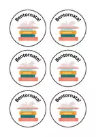 anteprima - Etichette / Segnalibri - Adesivi Back To School "Bentornato/a!" - Pagina 2