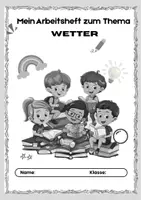 Vorschau - Arbeitsblätter - Mein Arbeitsheft zum Thema Wetter - Seite 1