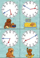 Vorschau - Arbeitsblätter - Spaziergang UHRZEIT Klasse 2 mit Otti Otter 5 Minuten - Seite 3