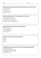 anteprima - Quiz - Stabilire relazioni tra frasi e paragrafi - Pagina 2