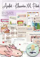 Vorschau - Arbeitsblätter - Axolotl XXL - Rundumsorglospaket für deine Axolotlklasse #silvesterknaller25 - Deckblatt