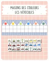 Aperçu - Apprentissages en autonomie - 🏠 Maisons des couleurs – Les véhicules - Page de couverture