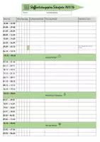 Vorschau - Lehrpläne/Lehrermaterial - Stoffverteilungsplan (Blanko) - Schuljahr 2025/26 Saarland - Seite 1