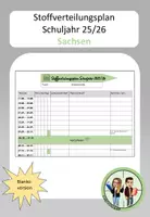 Vorschau - Lehrpläne/Lehrermaterial - Stoffverteilungsplan (Blanko) - Schuljahr 2025/26 Sachsen - Deckblatt