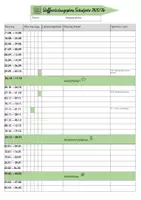 Vorschau - Lehrpläne/Lehrermaterial - Stoffverteilungsplan (Blanko) - Schuljahr 2025/26 Sachsen - Seite 1