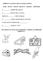 anteprima - Compiti in classe/Test - Esercizi di avvio alla costruzione della frase - Pagina 2
