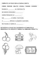 anteprima - Compiti in classe/Test - Esercizi di avvio alla costruzione della frase - Pagina 3