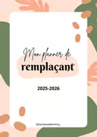 Aperçu - Préparation de séance / Séance complète - Planner enseignant remplaçant 2025-2026 - Page 3