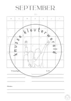 Voorbeeld - Lerarenagenda '25- '26 (olijfgroen) - Pagina 1