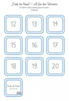 Vorschau - Spiele - Freebie - Finde die Paare - Zahlenraum bis 20 - Mathe 1. Klasse - Seite 3