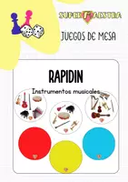 Vista previa - Juegos / Gamificación - RAPIDIN Juego de rapidez de instrumentos musicales - Portada