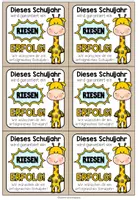 Vorschau - Mal- und Bastelvorlagen - Willkommensgruß / Willkommensgeschenk für den Schulanfang - Riesen Erfolg - Seite 3