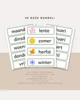 Voorbeeld - Dagritmekaarten Klassenset Compleet | Printable Groen | Klassenorganisatie | Klassenmanagement | Whiteboard Kaartjes | Onderwijs - Pagina 2