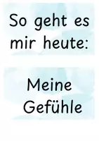 Vorschau - Poster - Gefühlsbarometer, Wandmaterial mit Rudi Roboter - Seite 1