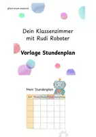 Vorschau - Poster - Mein Stundenplan - Deckblatt