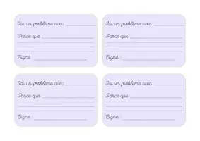Aperçu - Autre type de ressources - Billets conseil d'élèves - Page 1