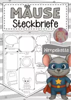 Vorschau - Arbeitsblätter - Mausklasse Steckbriefe zum Kennenlernen - Deckblatt
