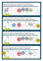 Vorschau - Merkblätter - Satzglieder Universum (Spickzettel und Übungskarten) - Seite 1