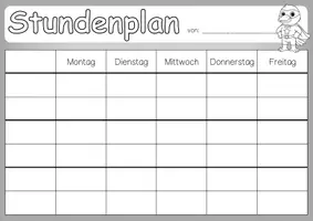 Vorschau - Anderer Materialtyp - Rabenklasse Tagestransparenz und Stundenplan - Seite 2