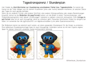 Vorschau - Anderer Materialtyp - Labradorklasse Tagestransparenz und Stundenplan - Seite 3