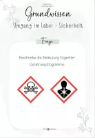 Vorschau - Merkblätter - Umgang im Labor - Sicherheit, Laborgeräte, Gasbrenner | Chemie 8 | Grundwissenskarten - Seite 3