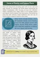 Vorschau - Arbeitsblätter - Poetry: Forms, Famous Poets & Literary Heritage - Seite 2