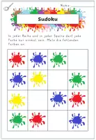 Vorschau - Arbeitsblätter - DaZ: Farben | Übungen, Spiele, Rätsel & Malaufgaben - Seite 2