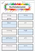 Vorschau - Arbeitsblätter - DaZ: Farben | Übungen, Spiele, Rätsel & Malaufgaben - Seite 3