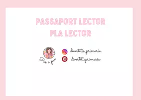 Vista previa - Hojas de trabajo - Passaport lector CAT (1) - Portada