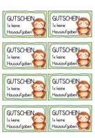 Vorschau - Anderer Materialtyp - Gutscheine Affen - Seite 3