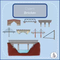 Vorschau - selbst erstellte Cliparts/Grafiken - Cliparts Brücken Brücke - Deckblatt