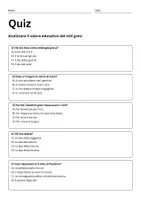 anteprima - Quiz - Quiz: analizzare il valore educativo dei miti greci - Pagina 1