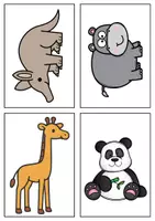 Vorschau - Unterrichtsreihen - Bilderbuch „Die Giraffe ohne Flecken“ – Materialpaket Grundschule (Arbeitsblätter, Bildkarten & Schulsta - Seite 1