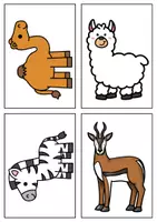 Vorschau - Unterrichtsreihen - Bilderbuch „Die Giraffe ohne Flecken“ – Materialpaket Grundschule (Arbeitsblätter, Bildkarten & Schulsta - Seite 2